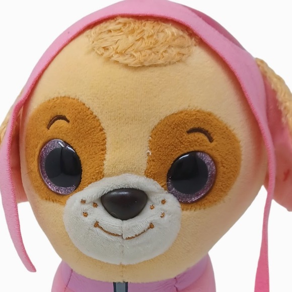 Ty Skye Paw Patrol Cockapoo‎ Helicopter Pilot Beanie Boo Stuffed Animal Plush 9" - Picture 2 of 7